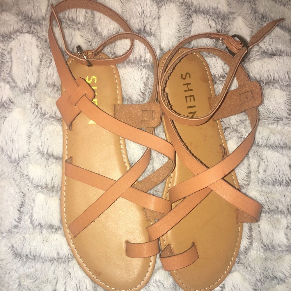 Shein Size 8 Sandals Brand New Never Worn
